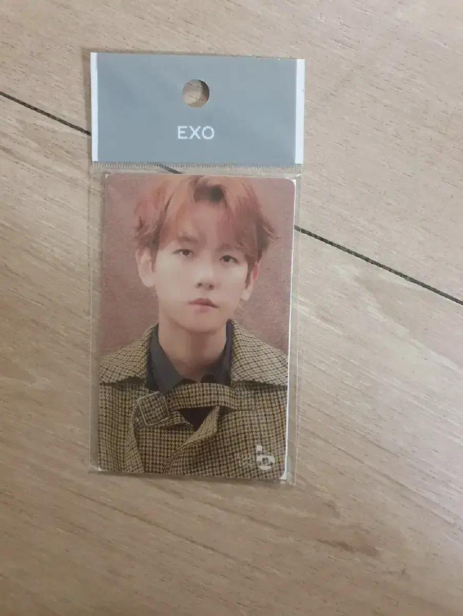 Exo baekhyun photocard unsealed