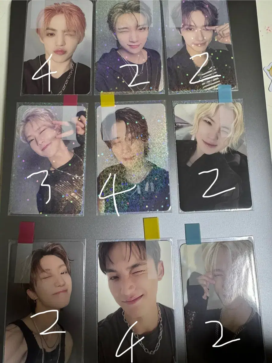 Seventeen BroadcastingPhotocards Wink Wink Love Money Fame