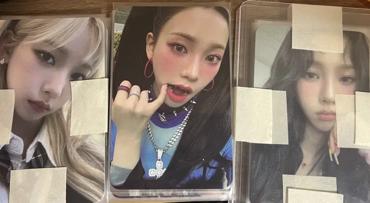 Aespa Carini photocards unofficial goods 30 cards