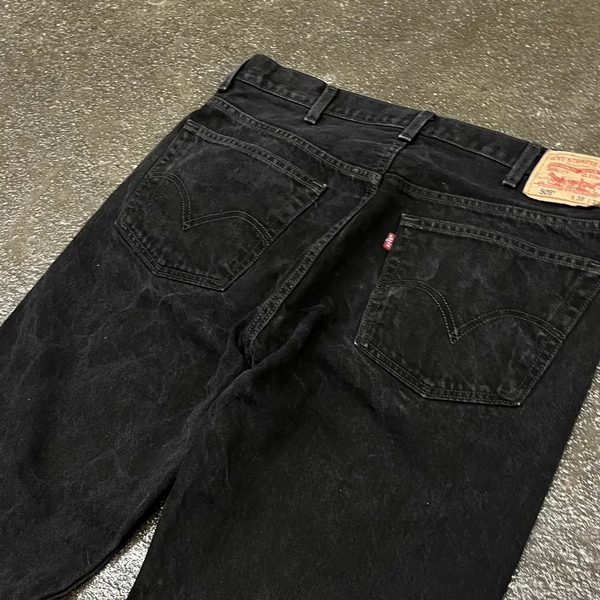 00s Levis505 블랙진 (36)