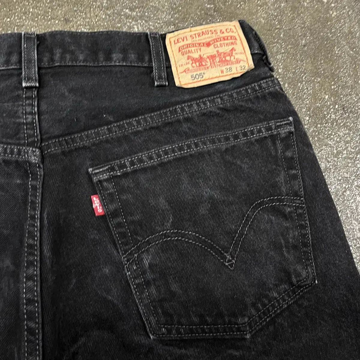 00s Levis505 블랙진 (36)