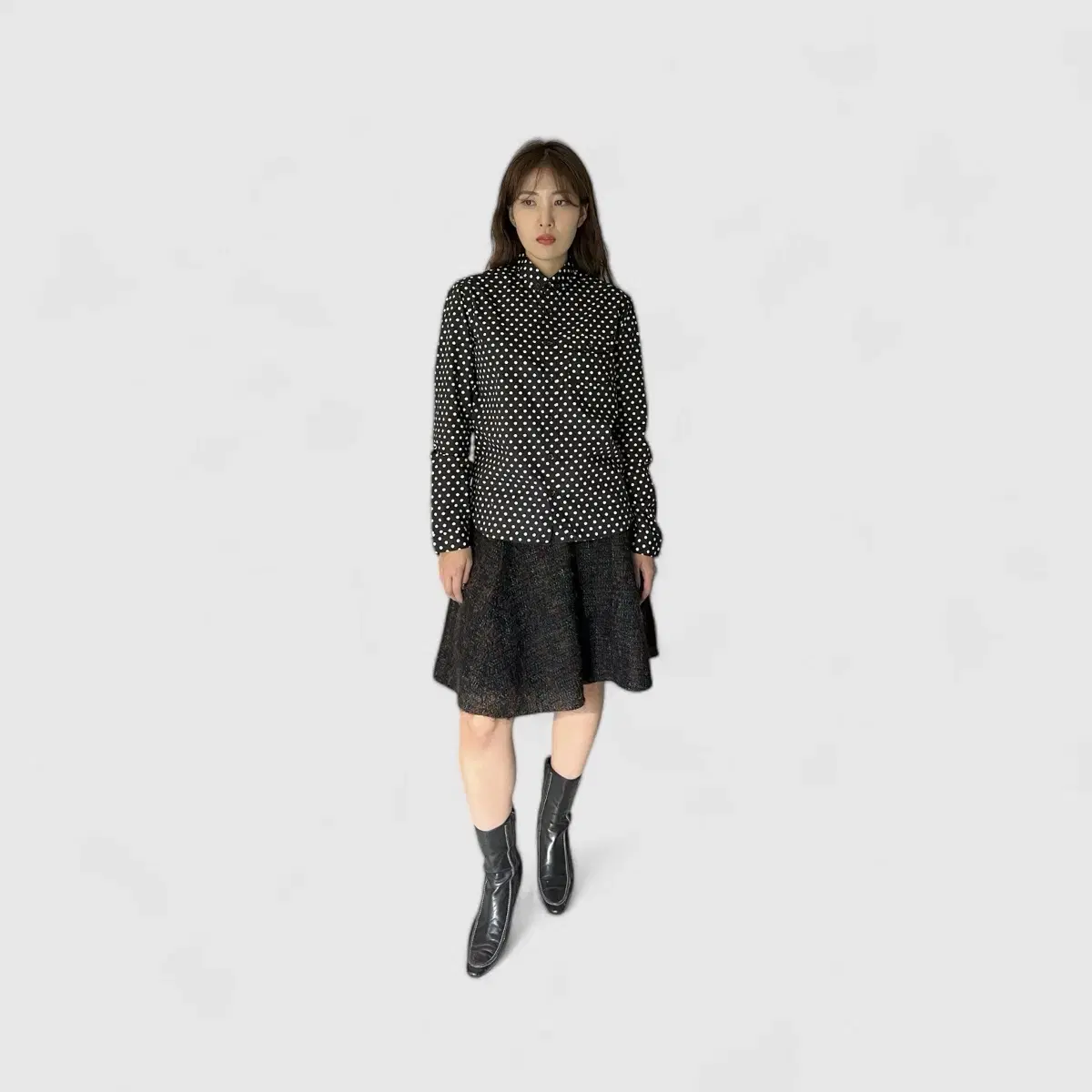 Junya Watanabe wool skirt