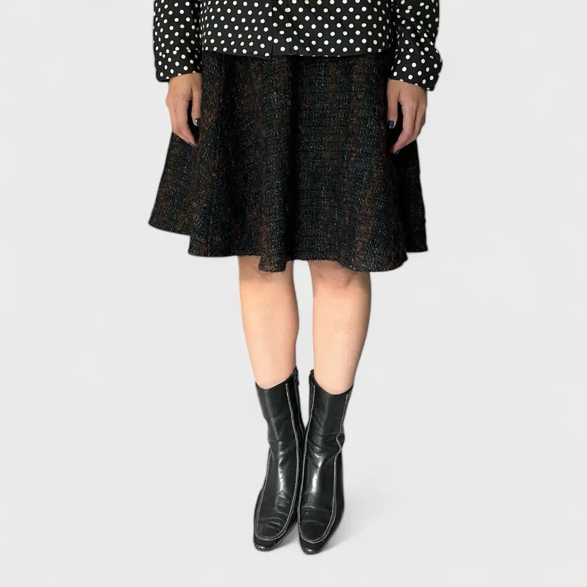 Junya Watanabe wool skirt