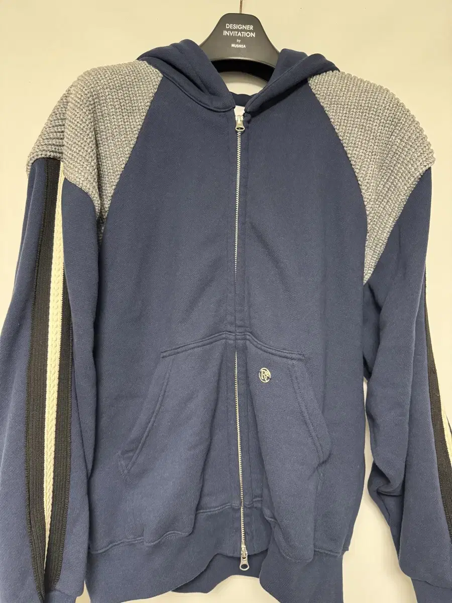 RSSC Knit Mix Hoodie Zip-Up Navy One Size Sells