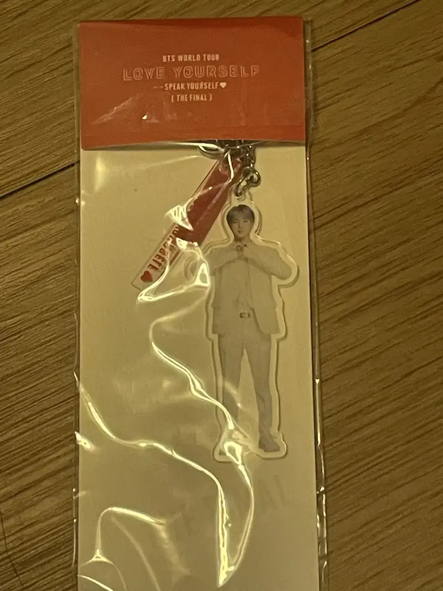 BTS Rubicon Final jin acrylic Keyring