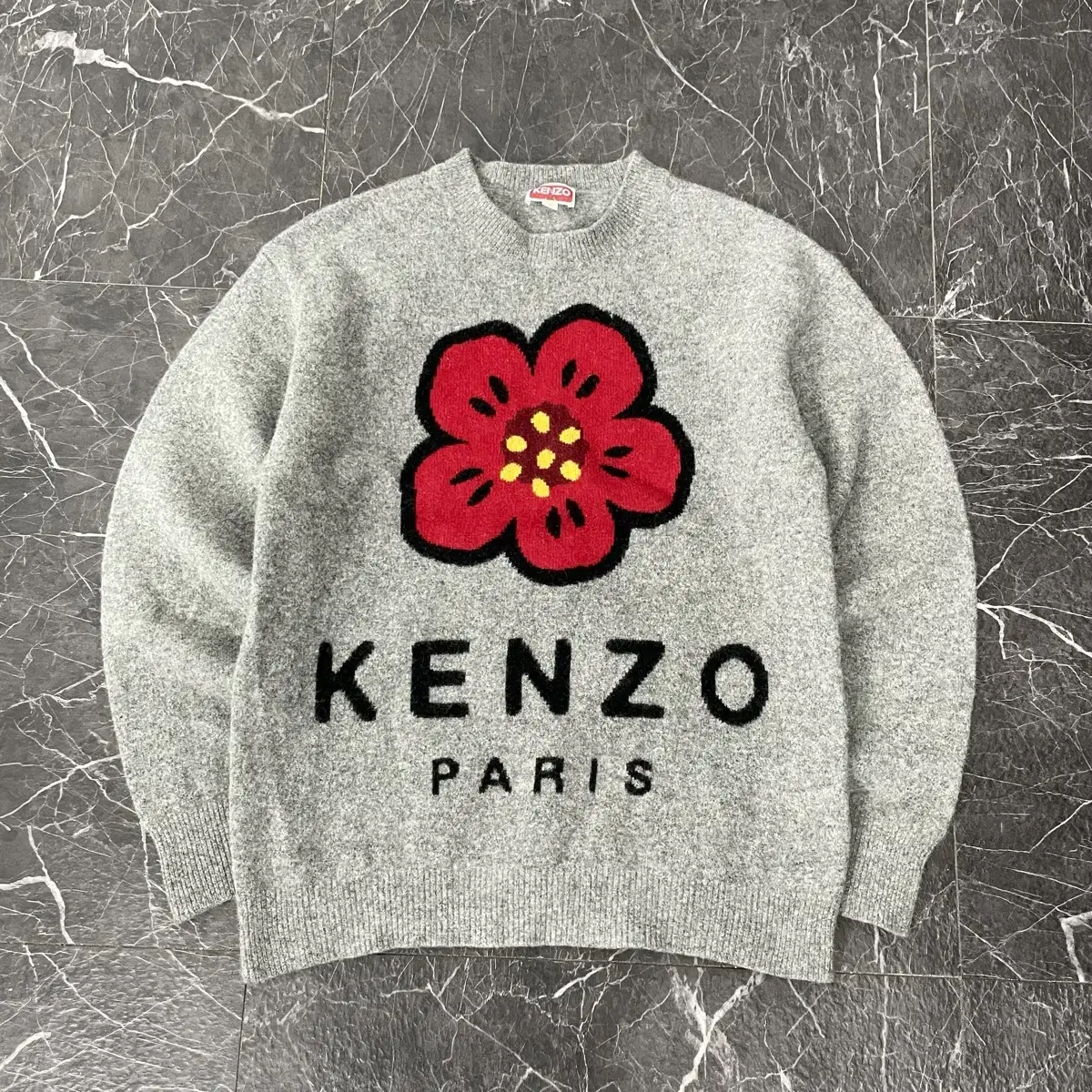 KENZO Kenzo 22FW Bokeh Flower Knit