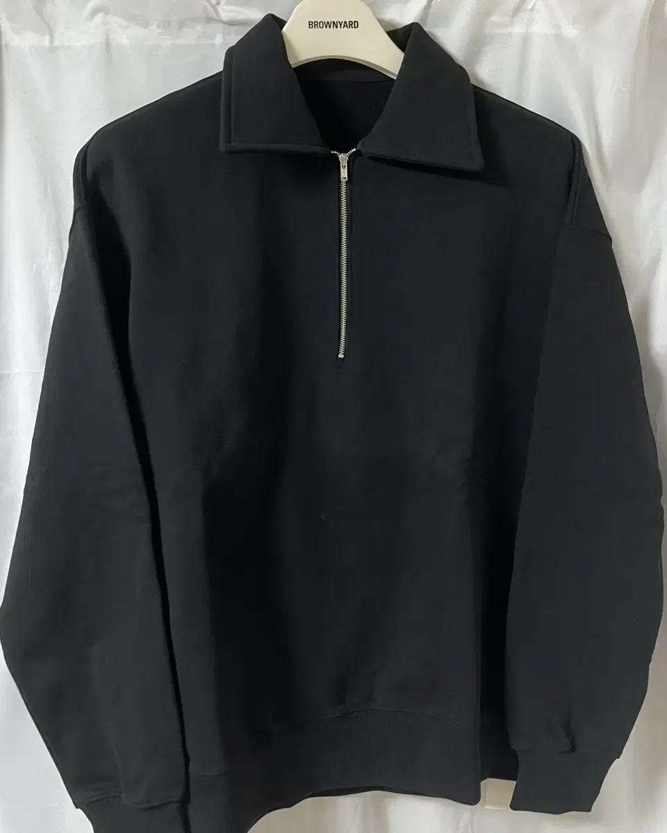 (NEW) U's Oversized Half Zip Sweat