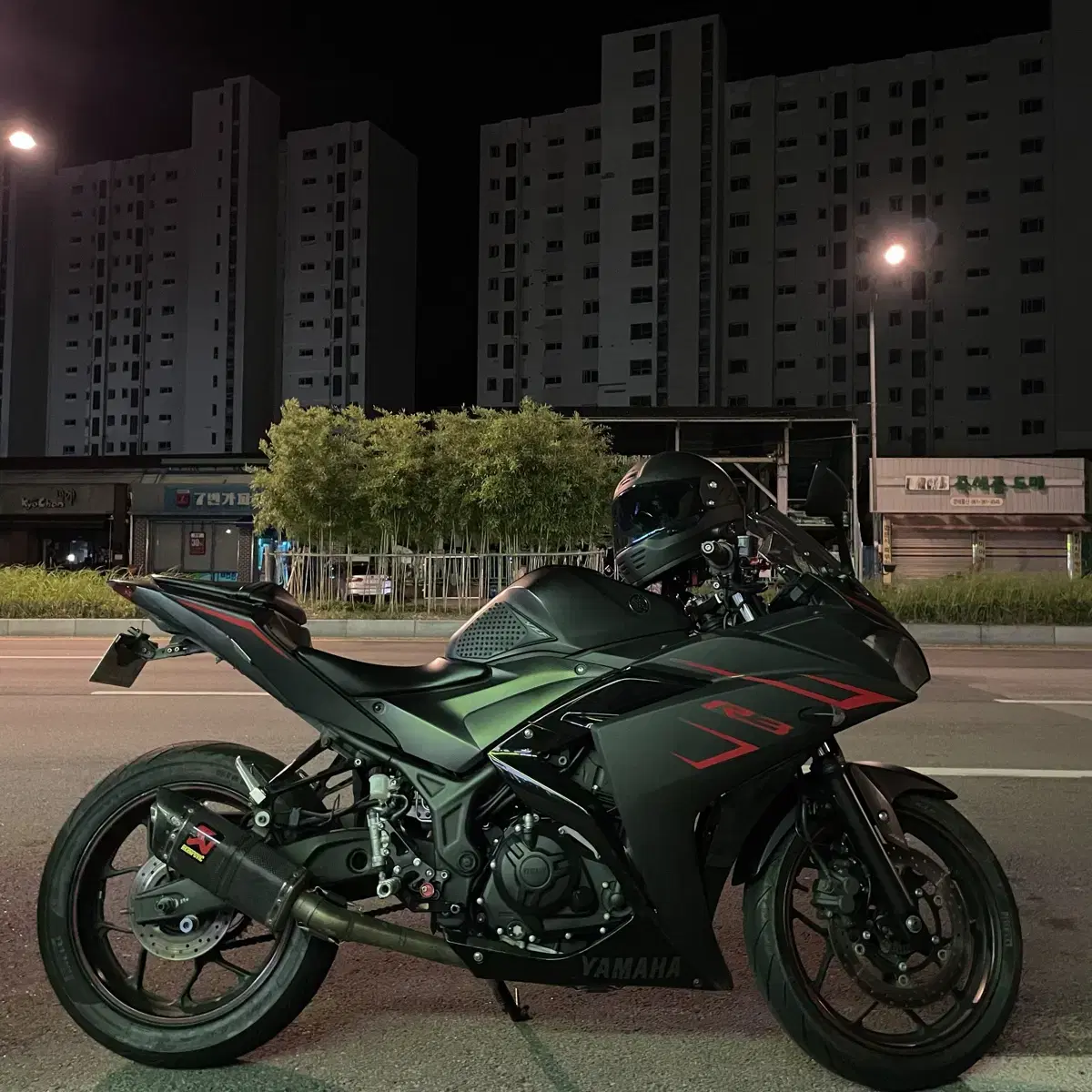 야마하 yzf-r3 아크라포빅 풀배기 (구변완료) 판매합니다