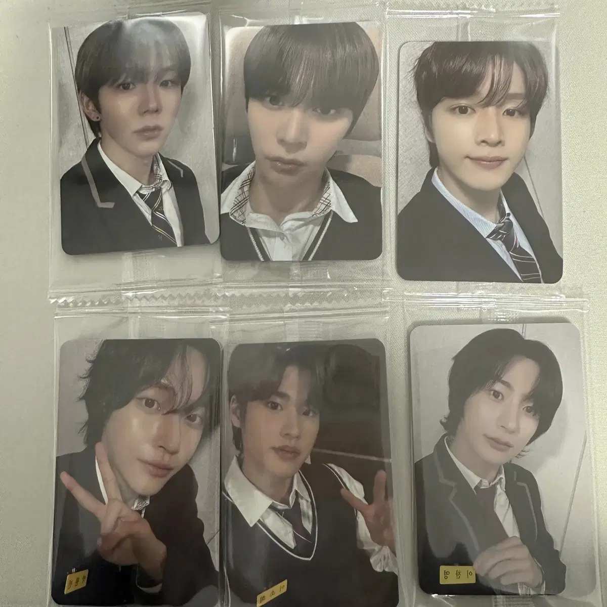 Rize ktown4u School Uniform fansign unreleased photocard Set