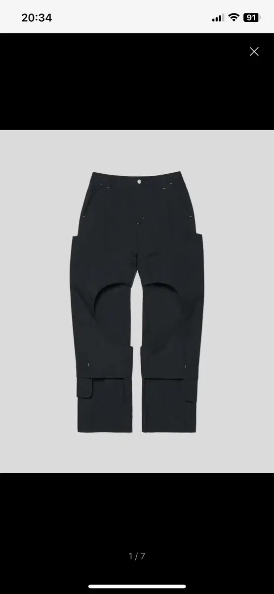 노매뉴얼 더블 레이어드 팬츠 L /DOUBLE LAYERED PANTS