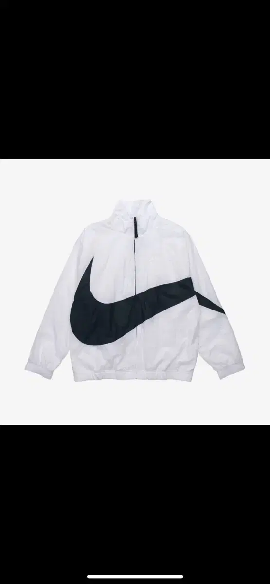 Nike Big Swoosh Woven Jacket Size L 100 ! Brand New