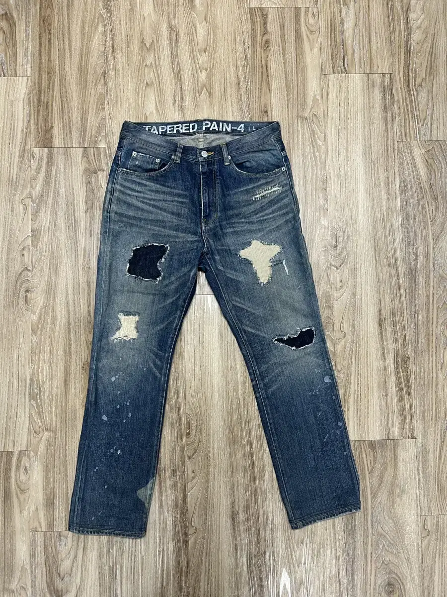 Old Covernat Repaired Jeans 32