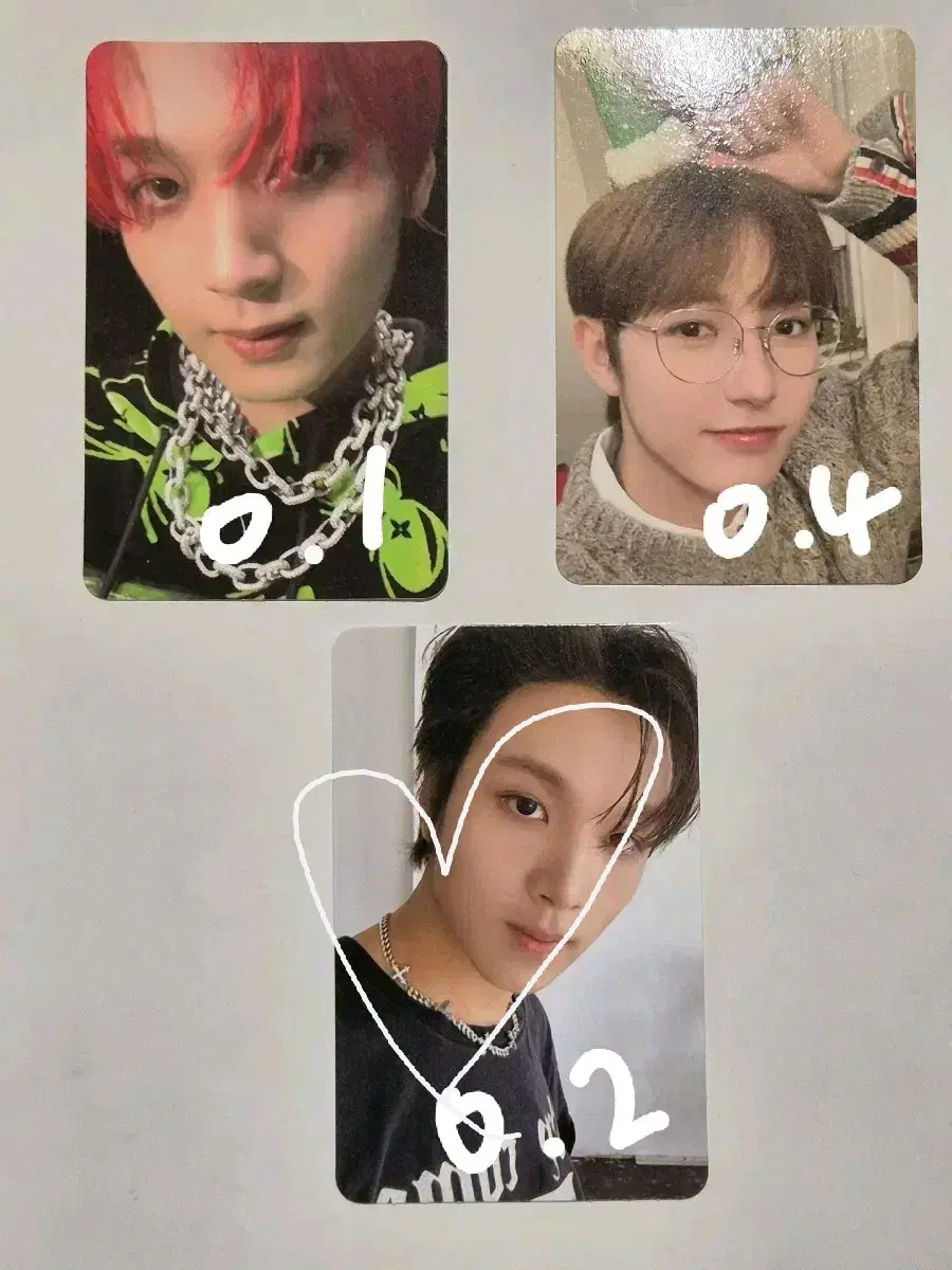 NCT Dream renjun haechan photocard Zuu Ayo Christmas