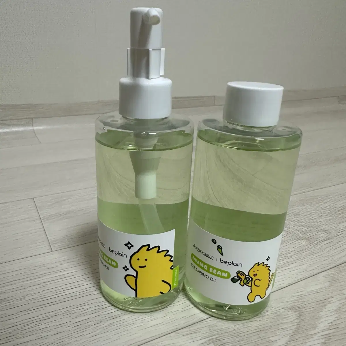 비플레인X조구만 녹두 클렌징 오일 200ml+200ml