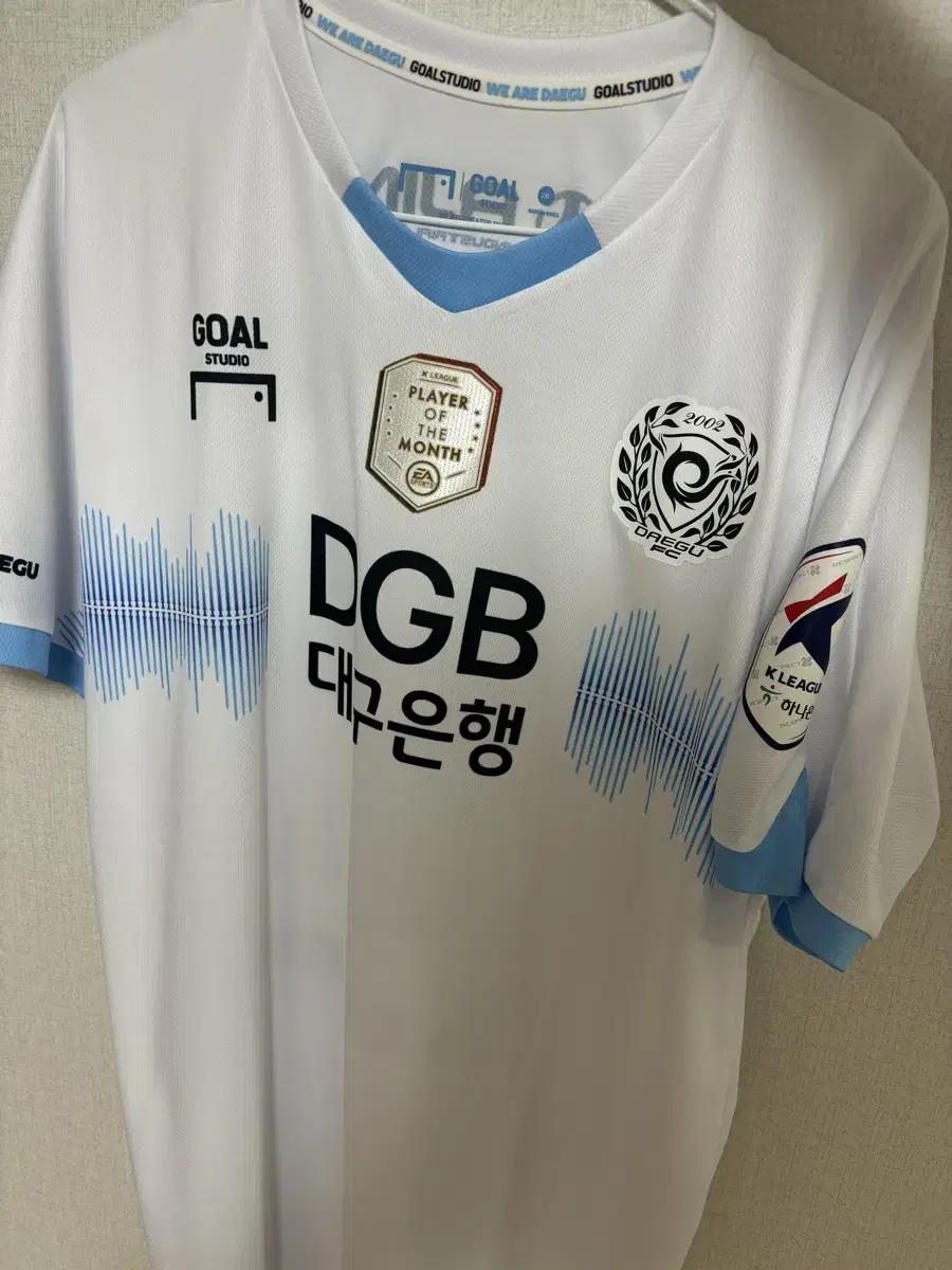 2021 대구FC 원정 유니폼 세징야 풀패치 2xl