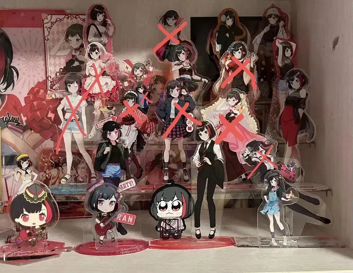 Vandream Afterglow Mitake Ran acrylic stand keyring Goods Bulk WTS