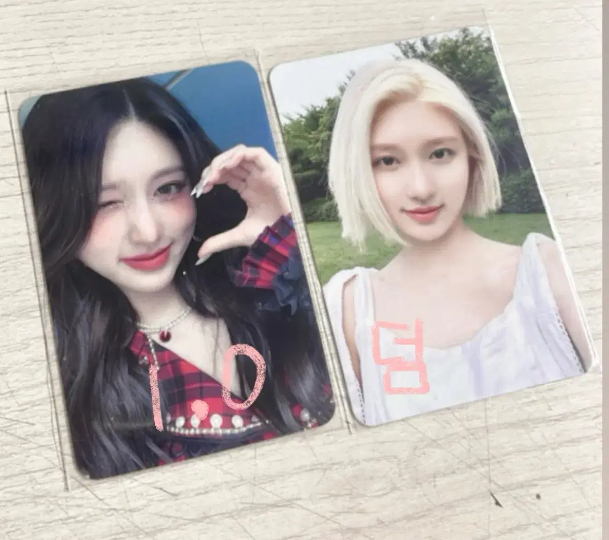 Quick sale) ive gaeul Mine photocard sell photocard soundwave