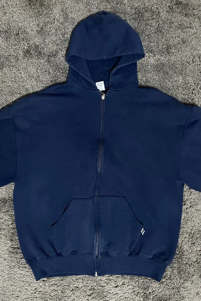 Vintage Russell Hooded Zip-Up