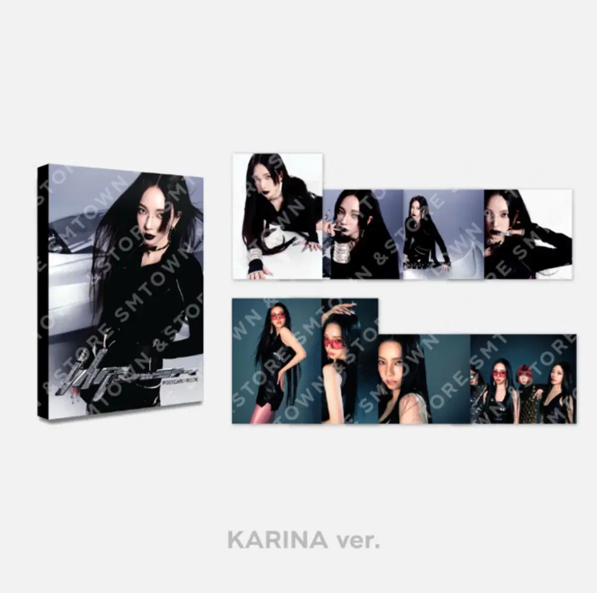 [only for sale] aespa weflash pop up md postcard book karina