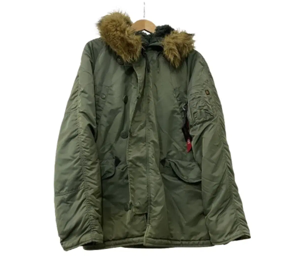 4424. Alpine Industry Patch Fur Parka