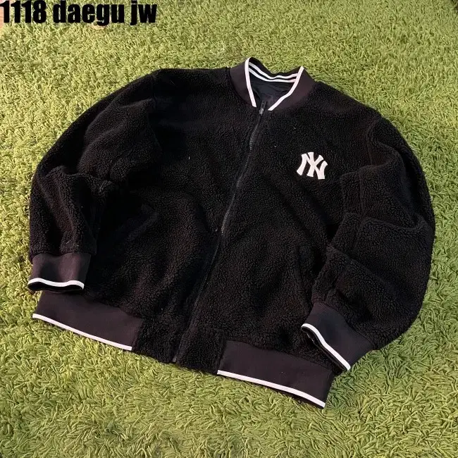 XXL(110) MLB JACKET 엠엘비 후리스 자켓 양면