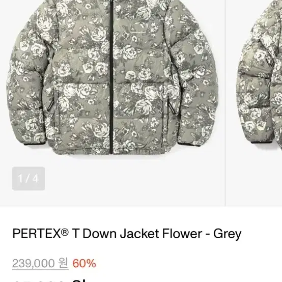 디스이즈네버댓 패딩 PERTEX T Down Jacket