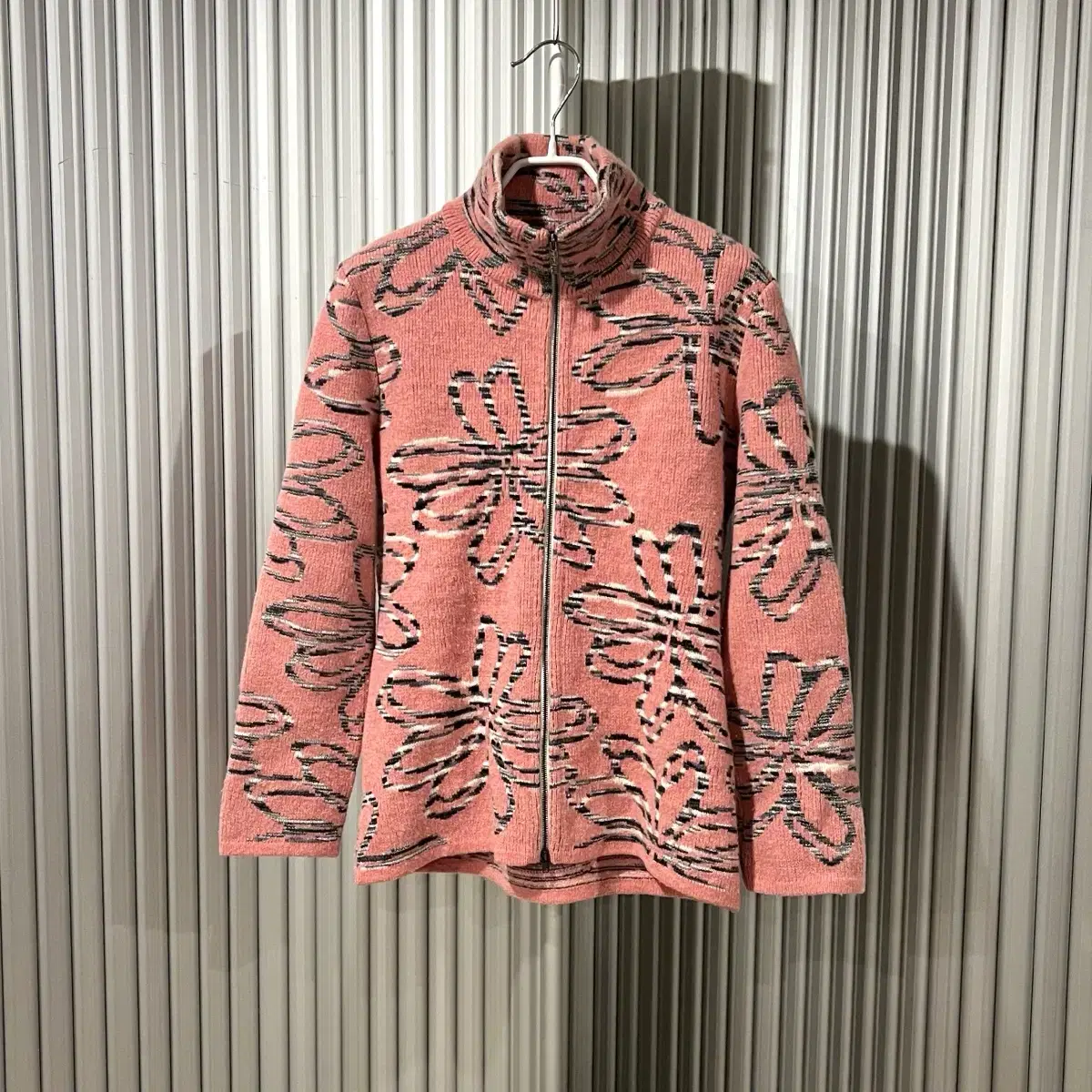 90s vintage Missoni knit zip-up