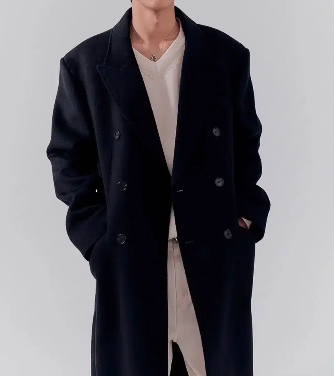 Dunst Tailored Double Cashmere Coat L Cha Jungwon kim nayoung Coat