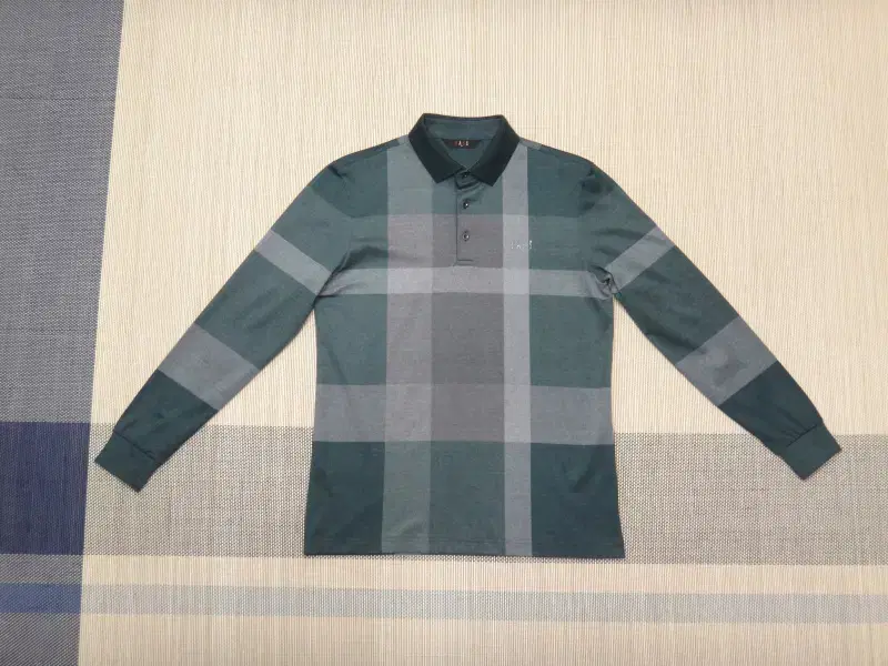 (95) Daxgolf Big Check kara Long Sleeve T-Shirt