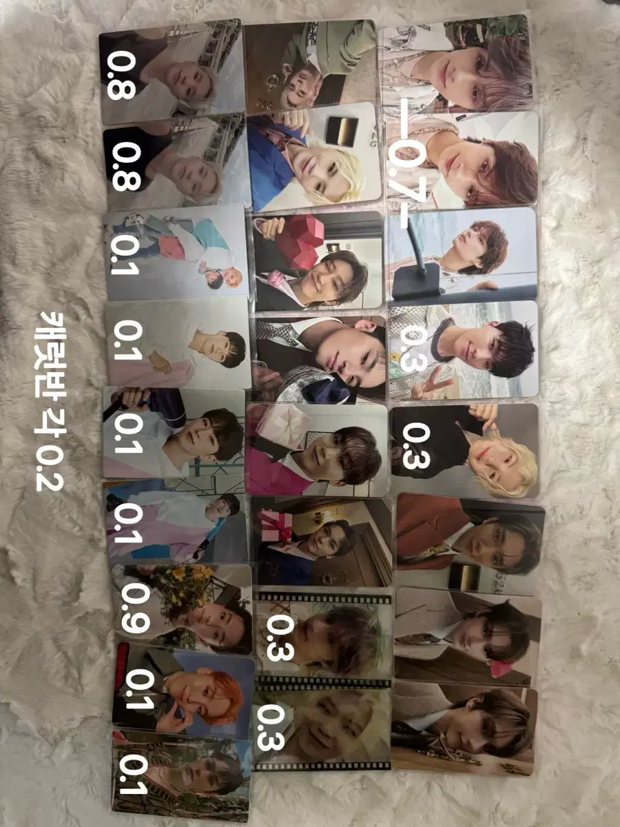 Seventeen photocard wts sells pre-order benefit ld unreleased photocard