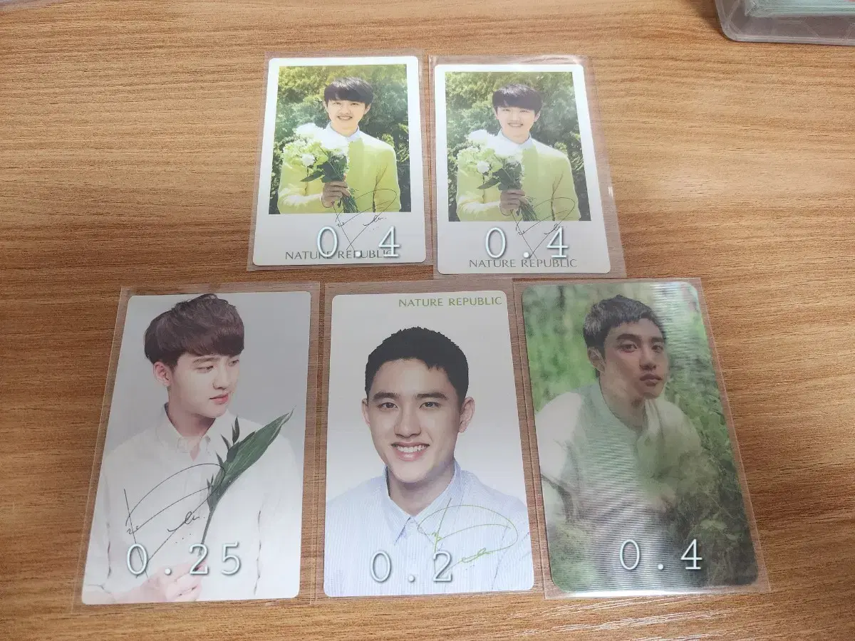 EXO exo D.O. do kyungsoo Nature Republic photocard Photo kard wts