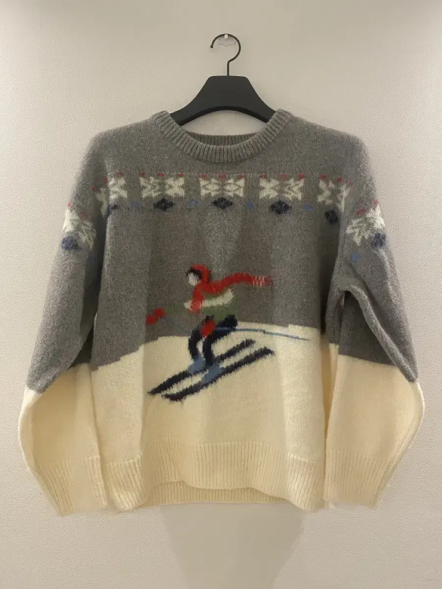 sienne vintage ski-boy knit