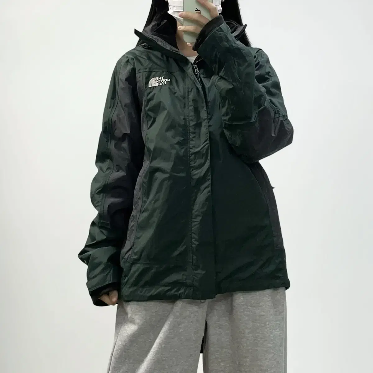 The North Face Mijoo Edition Hi-Vent Two-Way Windbreaker Jacket Deep Green