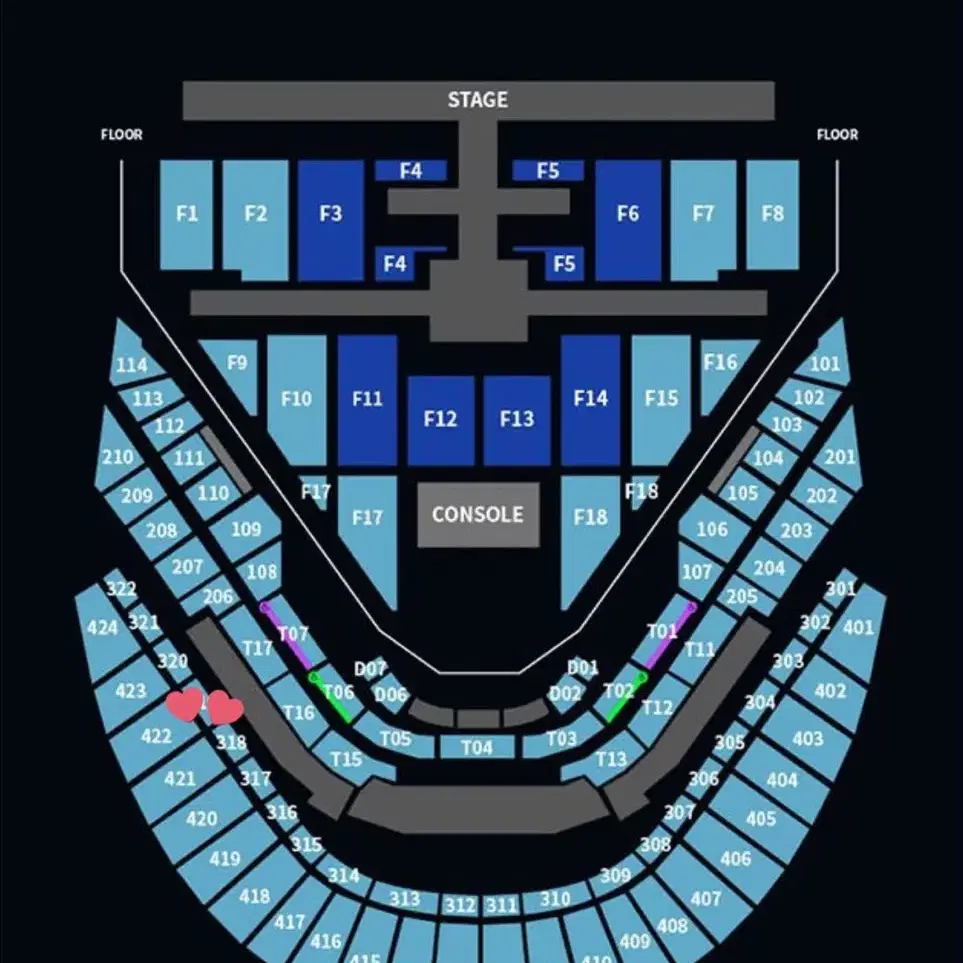 엔시티127 콘서트 막콘 3층 양도 The Momentum