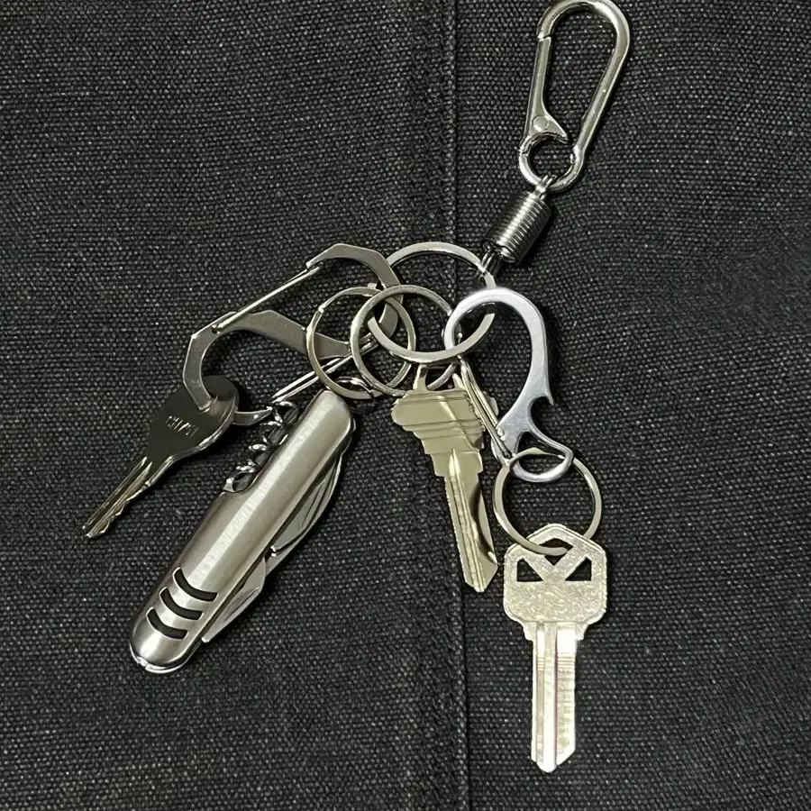 Vintage mini knife keyring