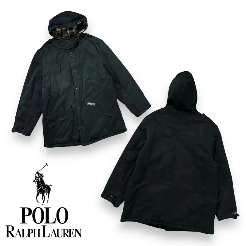 Polo Jins Hooded Heavy Jacket S04135