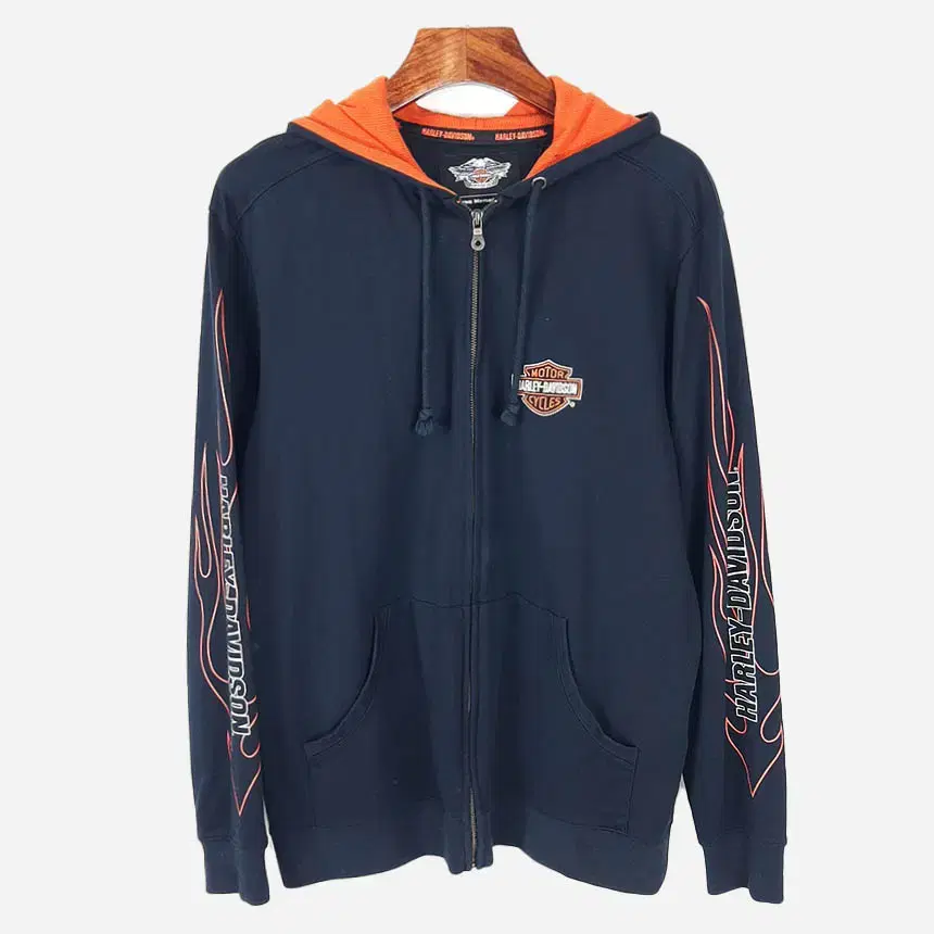 Harley-Davidson Men's Hooded Zip Up M