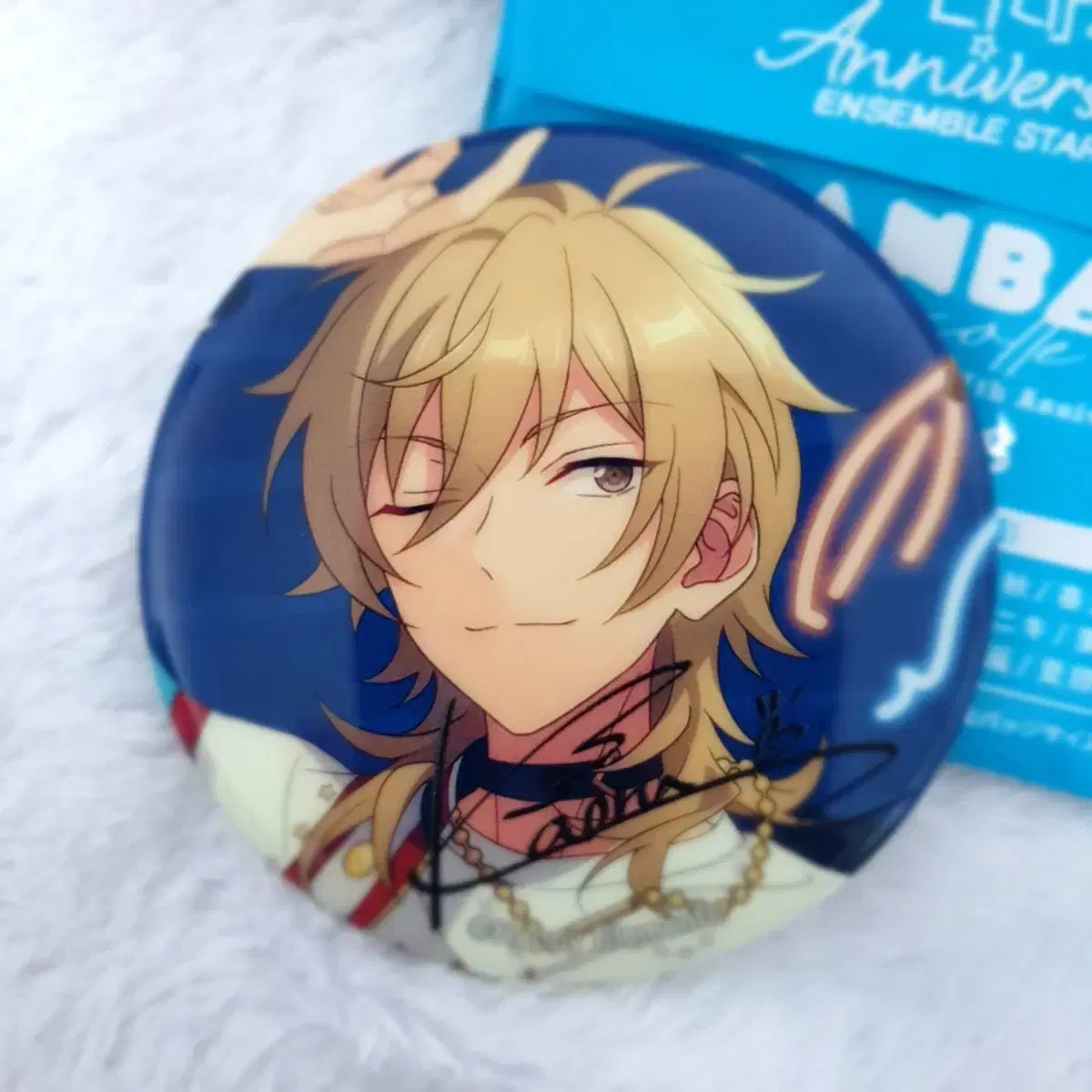 Angsta Kaoru 7th Anniversary Can Badge