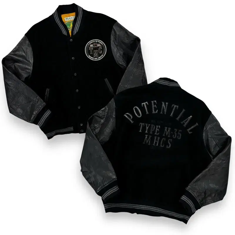 McHope Leather Sleeve Varsity S04125