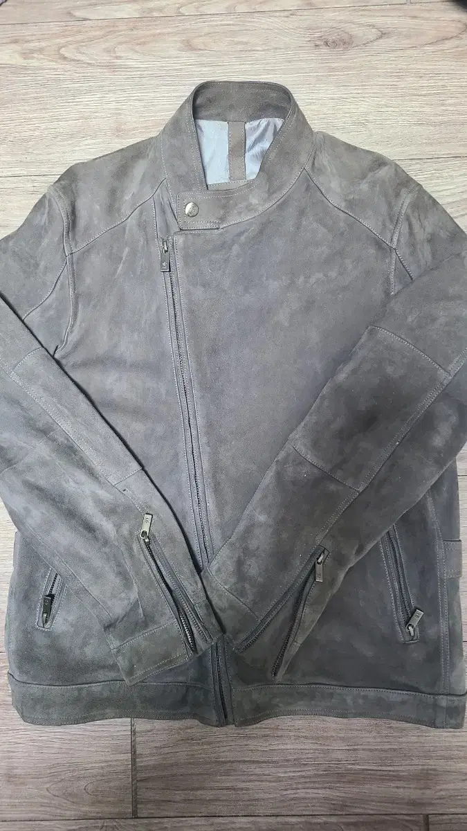 Massimo Dutti Suede Rider Jacket L