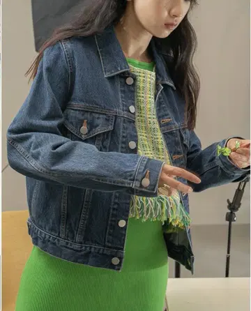 퍼버즈 데님 자켓