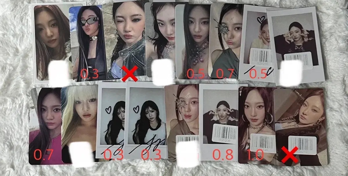 Aespa ningning broadcast Armageddon Supernova KMS Starriver pola photocard WTS