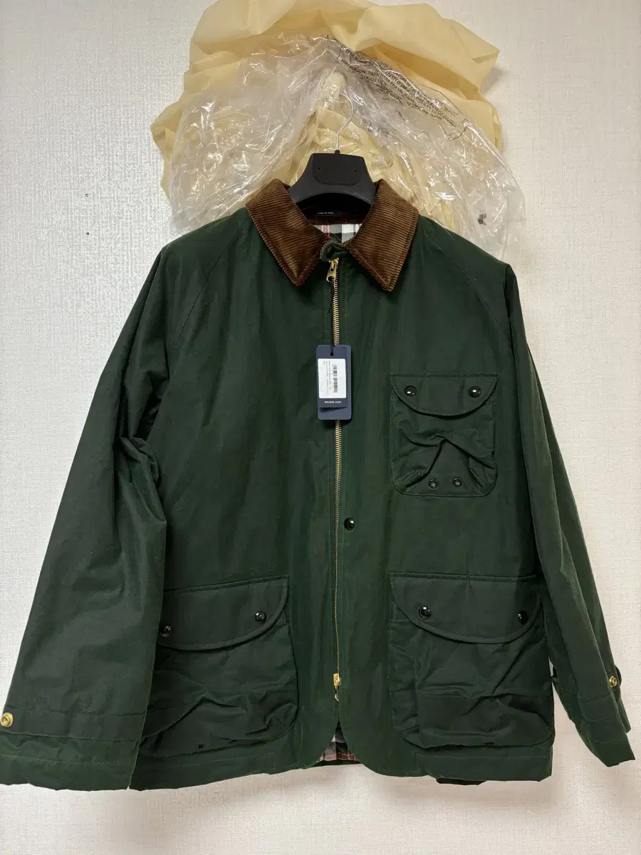 [NEW] Drex Green Waxed Coverall 38