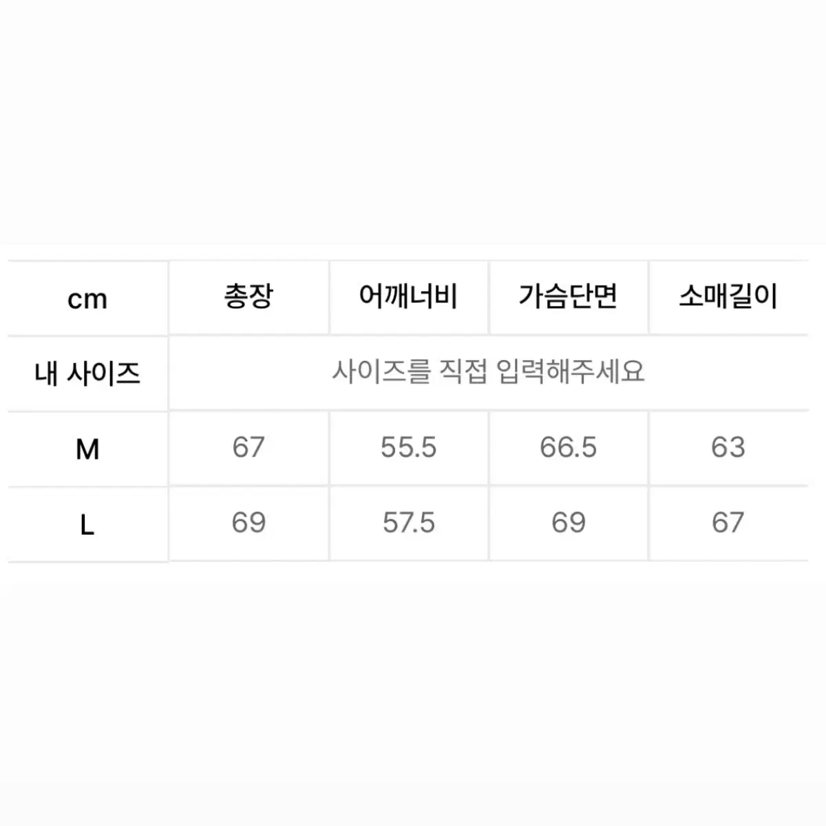 노매뉴얼 패딩 L 21fw