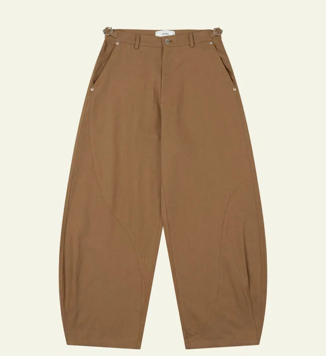 (1) Waviness Oblik Chino Camel