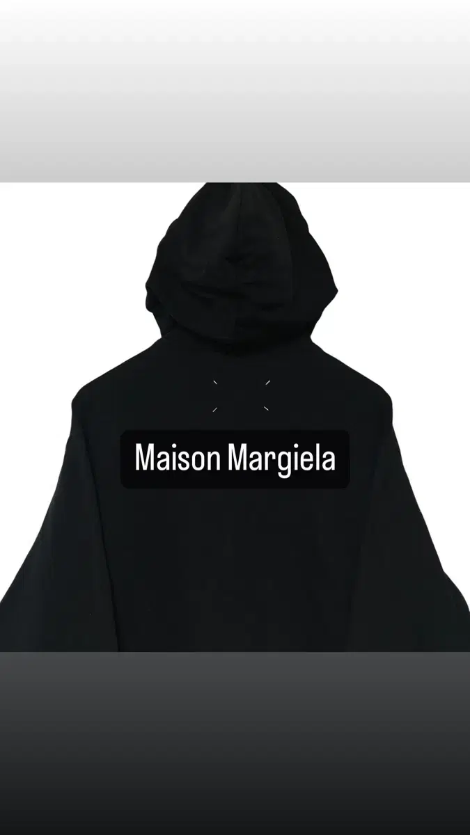 Maison Margiela Stereo hooded zip-up jacket