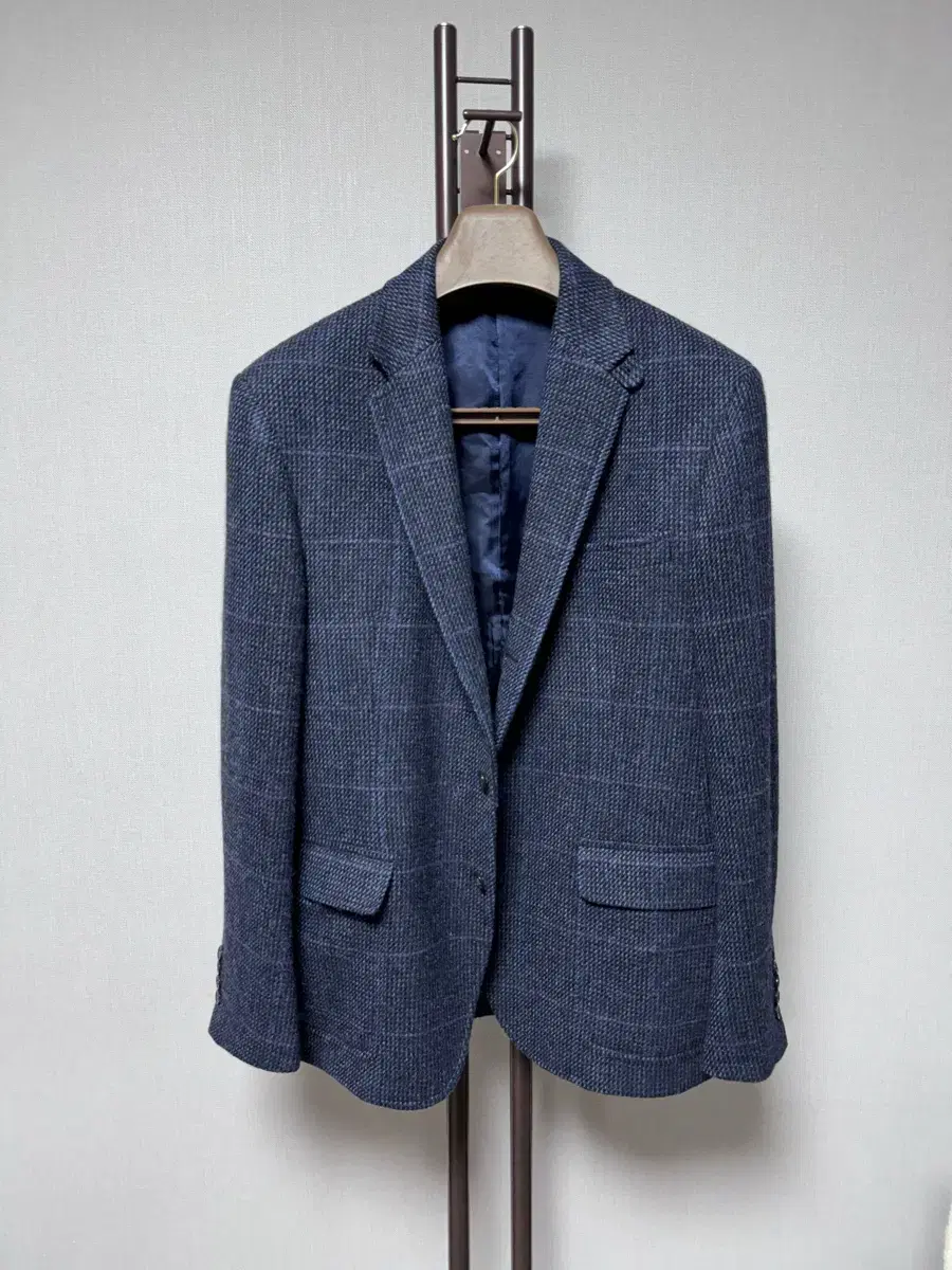 Polo Ralph Lauren / Tweed jacket / Navy check / 44R