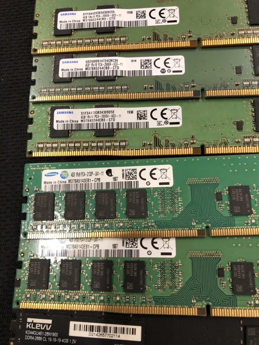 램 ddr4 4g 6개 합 24기가