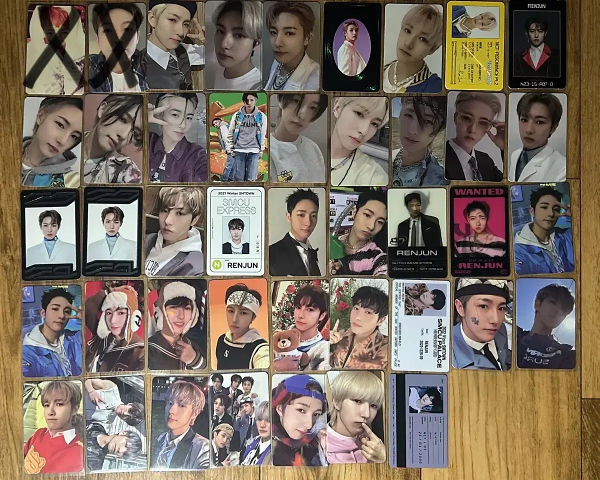 NCT Dream jaemin renjun photocard sell (for many types)