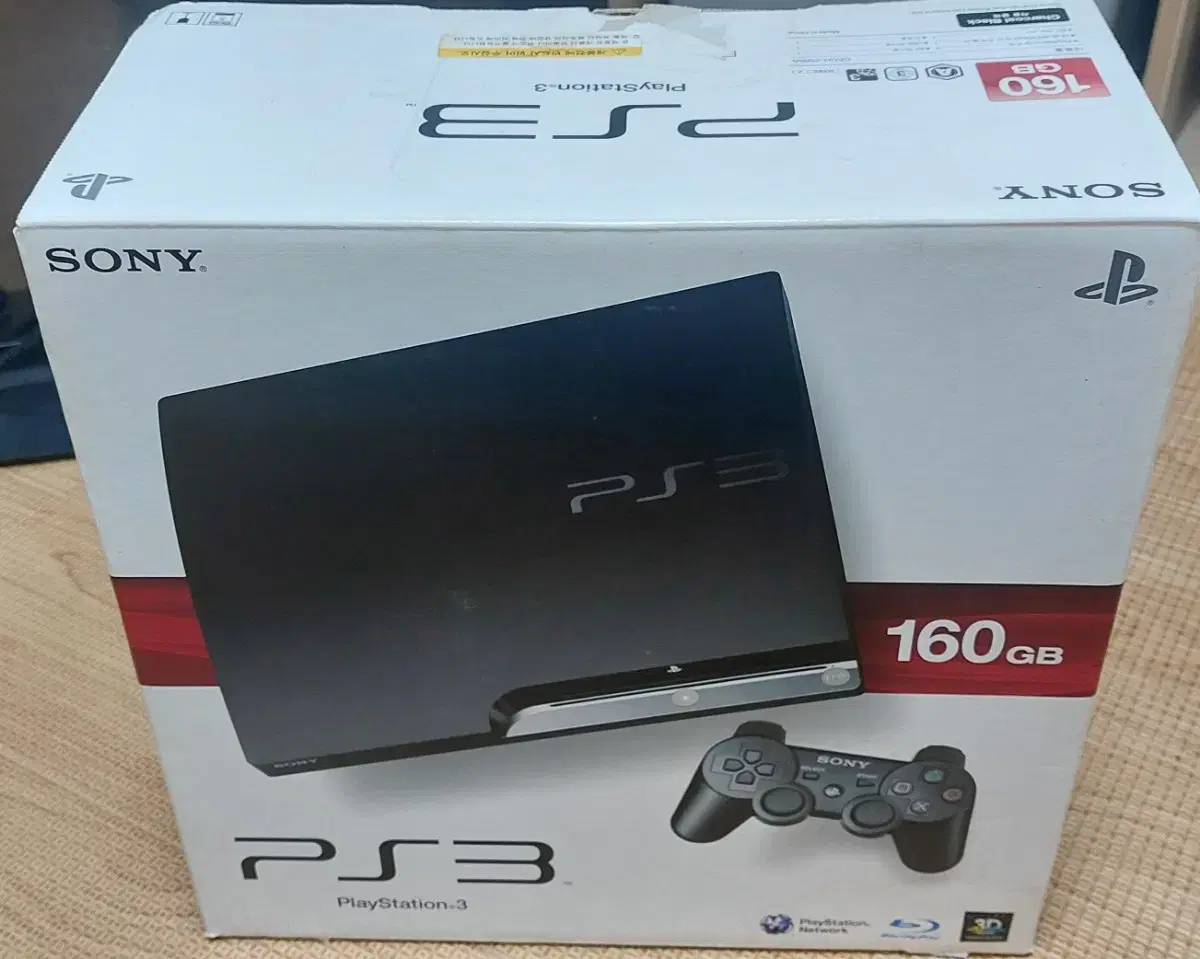 PS3 플스3 슬림 160GB 2505A (게임패드별매)